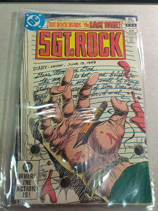 SGT Rock - Vintage comic - Reduced price