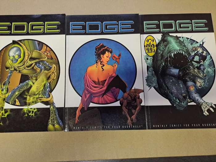 Edge - 3 Graphic Novels - Clearance sale
