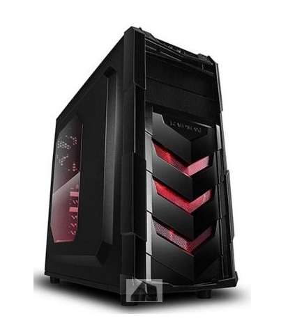 Raidmax VORTEX 402 V4 Black/Red ATX Mid-Tower Gaming Case (New)