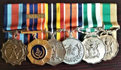 SET OF 6 MEDALS