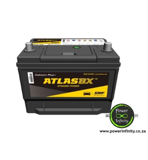 Atlas Car Battery - 658 SMF (Brand New)