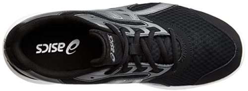 ASICS STORMER T741N-9093 BLACK/SILVER/WHITE UK6