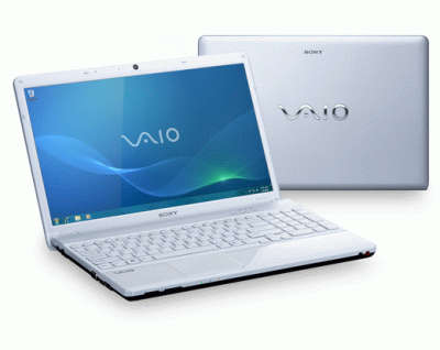 SONY VAIO ## WHITE ## CORE i3/ BLU-RAY/ 6GB RAM/ RADEON 1GB GRAPHICS/ 500GB HDD