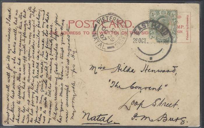 Transvaal Postal Agencies/Post Offices: EAST RAND.