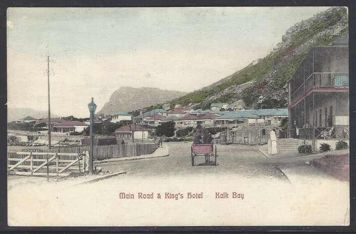 Cape: 1906 Historic Kalk Bay postcard from BLANEY JUNCTION to the FORDSBURG.