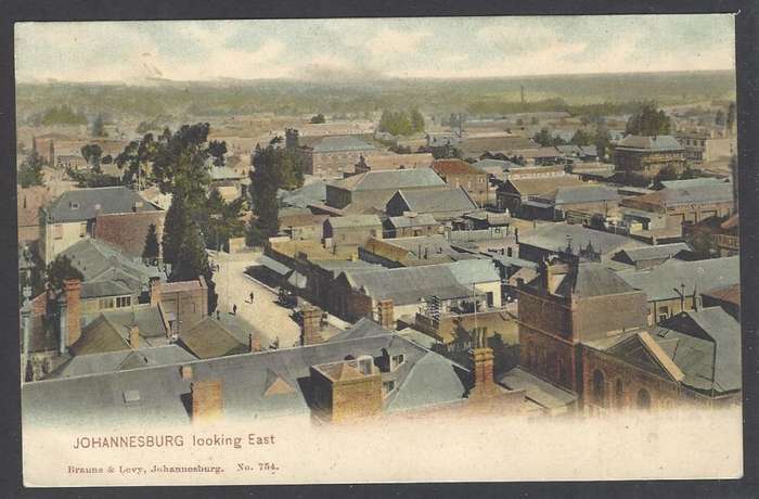 Transvaal: 1906 card JOHANNESBURG/JEPPESTOWN B.O. incorrectly stamped at Parcel Counter. See below.