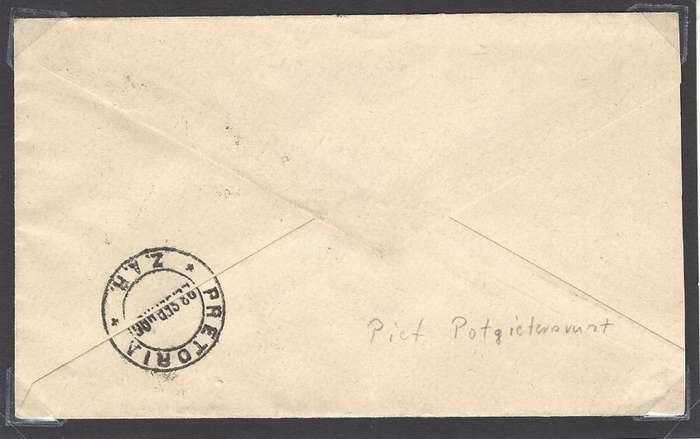 Transvaal The Rare PIET POTGIETERSRUST and POTGIETER - only known cds on cover.