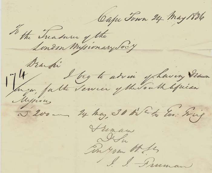 Cape 1836 entire Cape Town to London with DLS 4, `India Letter / Liverpool`, `Liverpool Ship Letter`