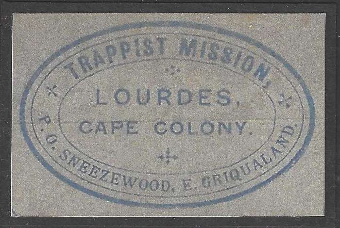 Cape/Griq. East/Natal rarity: 1904 cover Sneezewood/Union Bridge/Umzimkulu/Ixopo/Richmond/Rosebank.