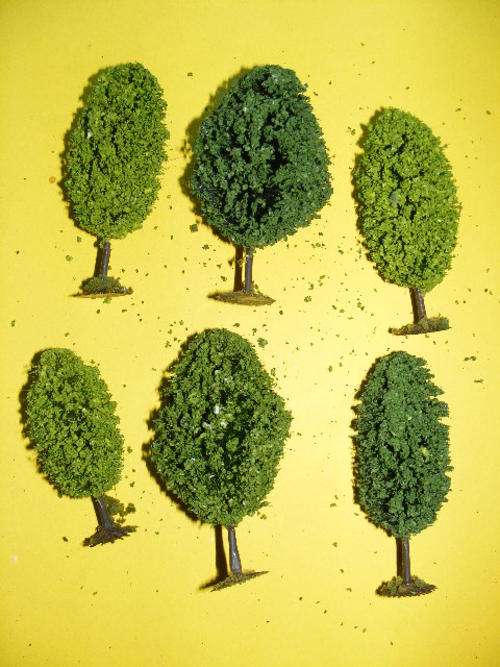 HO Trees X 6