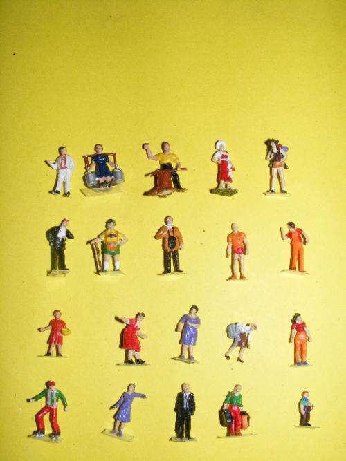 HO Detailed figures X 20