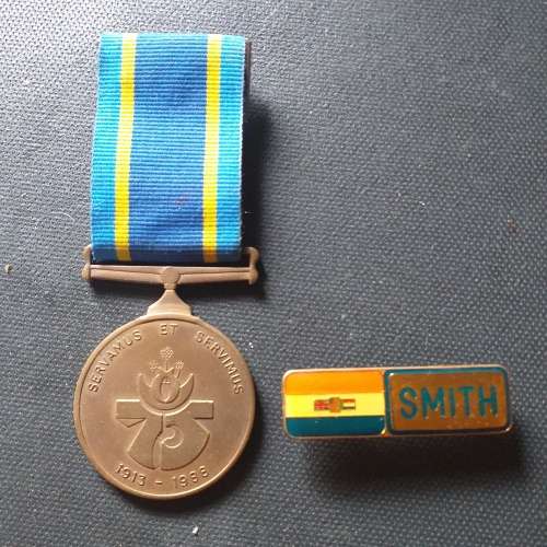 SAP 75 Years Award, awarded to Luit. CM Smith.