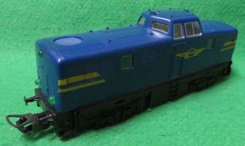 **LIMA**VINTAGE**TRAIN SET**BLUE TRAIN**TESTED - PERFECT WORKING**