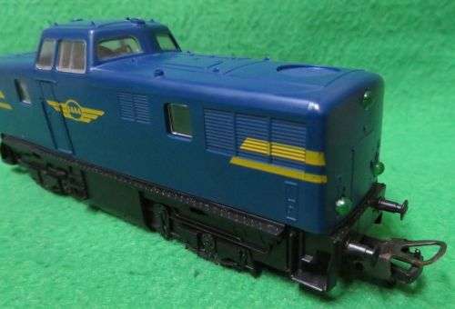 **LIMA**VINTAGE**TRAIN SET**BLUE TRAIN**TESTED - PERFECT WORKING**