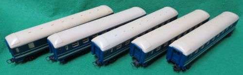 **LIMA**VINTAGE**TRAIN SET**BLUE TRAIN**TESTED - PERFECT WORKING**