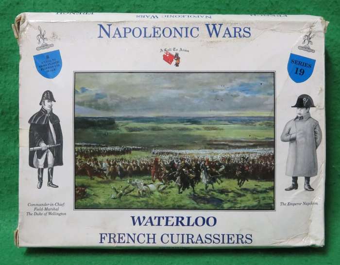 **A Call To Arms**Model kit**Waterloo French Cuirassiers - Napoleonic wars**Vintage**1/32**