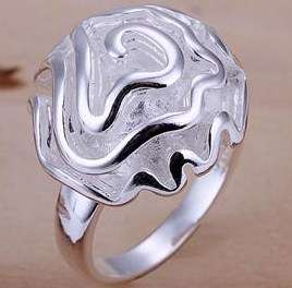 New, Gorgeous 925 sterling silver filled Rose Ring. Option to add matching earrings or Bracelet