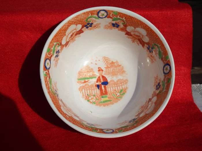 Chinoiserie `Slop` Bowl Hilditch and Son Circa 1822-1830. Ref.B.8