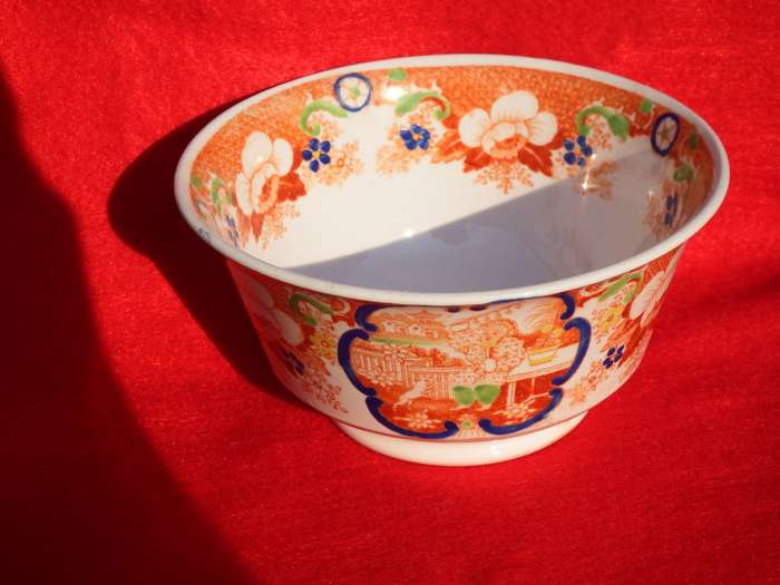 Chinoiserie `Slop` Bowl Hilditch and Son Circa 1822-1830. Ref.B.8