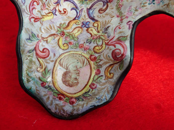 A Viennese Gilt-Silver and Enamel Cornucopia Mark of Rudolf Linke, Vienna, Circa 1880-1890 Ref. OR11