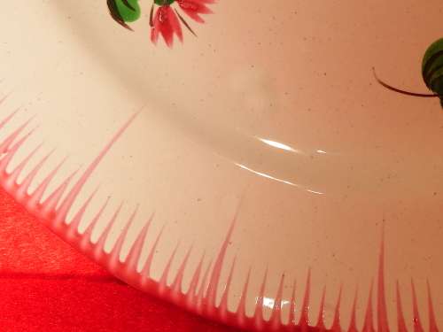 Late 18th Century French faience Hand-painted Plate. Ref. P-76