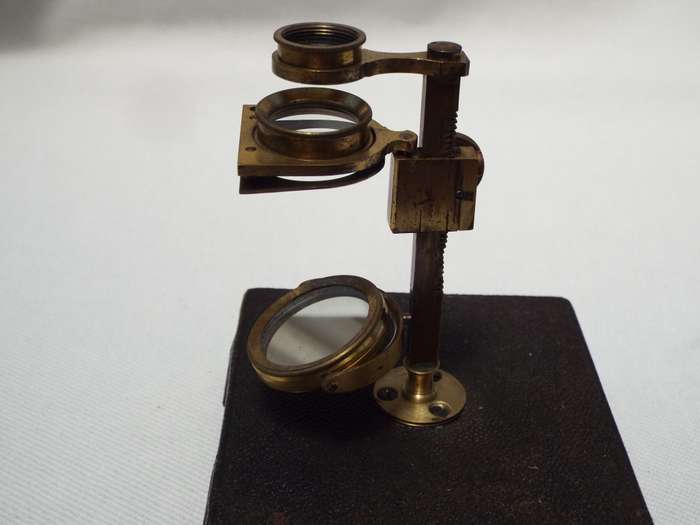 A rare Ellis Aquatic type botanical field microscope circa 1780-1810. Ref.MA/37