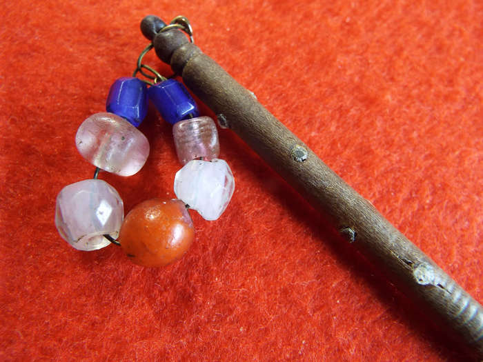 A 19th Century antique wooden Lace Bobbin. Ref. W/12