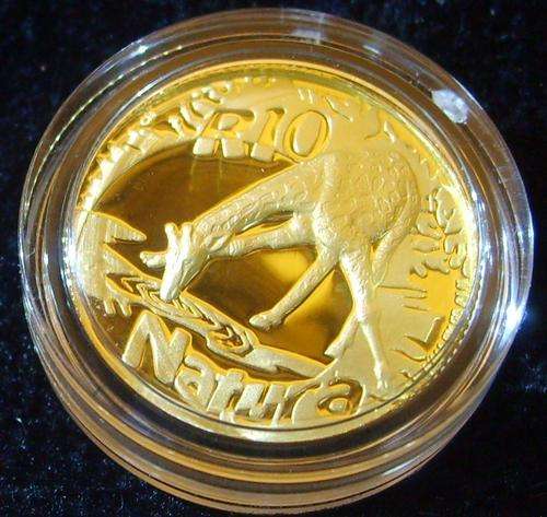 2006 Giraffe Natura Gold Proof Coin !!! R1 No Reserve !!!!!