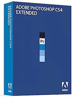 Adobe Photoshop CS4 Extended Retail Box for Windows(New Factory Sealed)