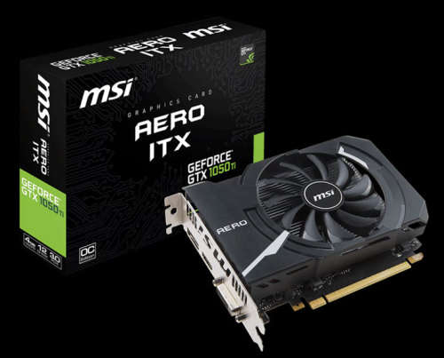 MSI GTX 1050 Ti AERO 4G OC EDITION