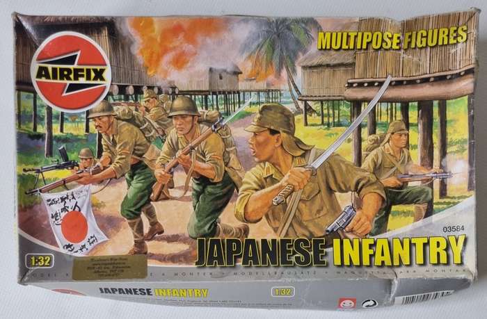 Airfix Multipose Figures - Japanese Infantry
