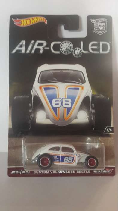 HOT WHEELS - Air-Cooled Custom Volkswage beetle Real Riders