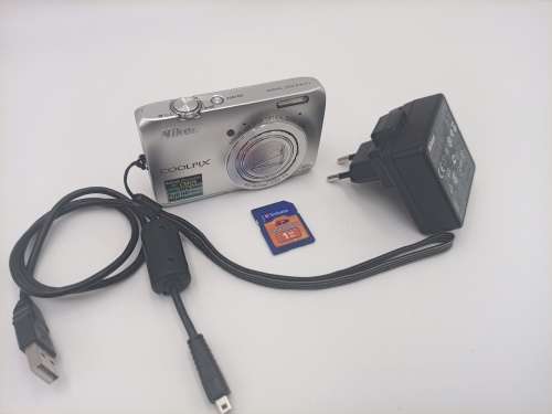 Nikon COOLPIX S6300 Digital Camera (16MP, 10x Zoom NIKKOR Glass Lens and Full HD 1080p Video)