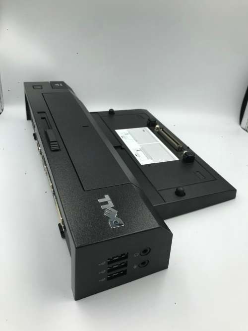 Dell E-Port Replicator PR02X Docking Station + 130 Power Adapter