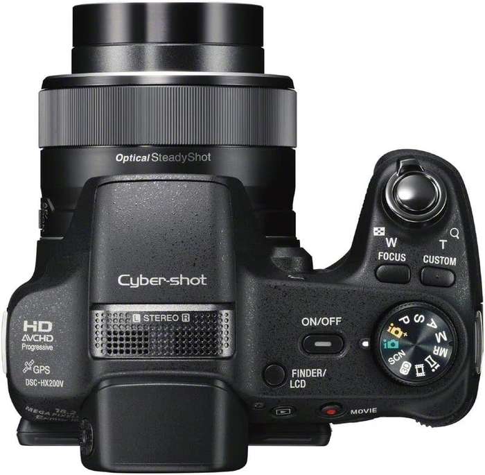 Sony Cyber-shot DSC-HX200V Digital Camera (18 PM, 30x Optical Zoom, FHD Movie 1080 and 3-Inch LCD)