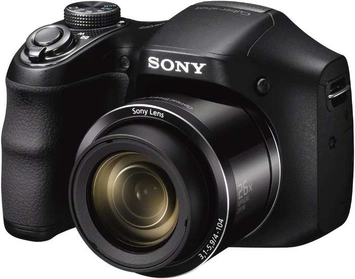 Sony Cyber-Shot DSC-H200 - Digital Camera (20.1 PM, 26x Optical Zoom, HD Movie 720 and 3-Inch LCD)