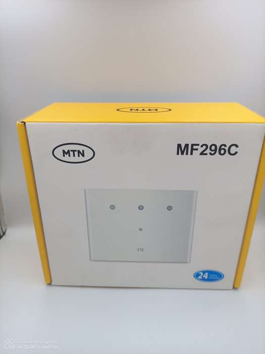 ZTE MF296C 4G LTE CAT6 Wireless Router White (MTN)