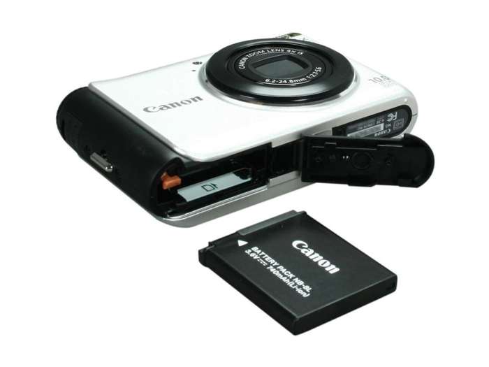 Canon PowerShot A3000 IS Silver 10.0 MP 4x Optical Zoom Digital Camera