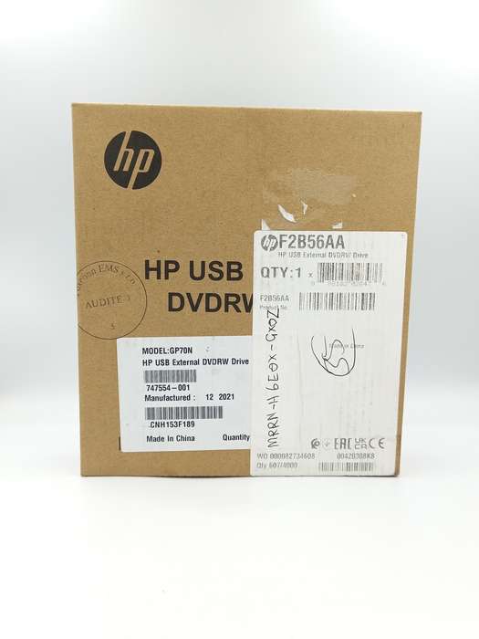 HP External USB DVDRW Drive (F2B56AA)