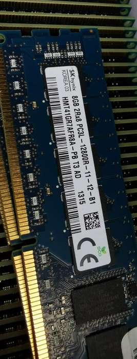 SK HYNIX 8GB DDR3L 1600 RAM (SINGLE CHIP) (REGISTERED ECC RAM) SUITABLE FOR SERVERS