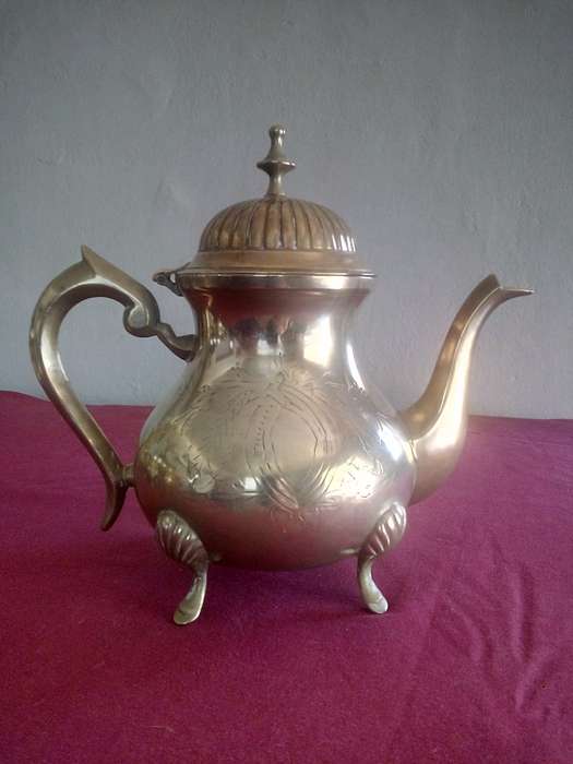 Stunning Brass Tea Set