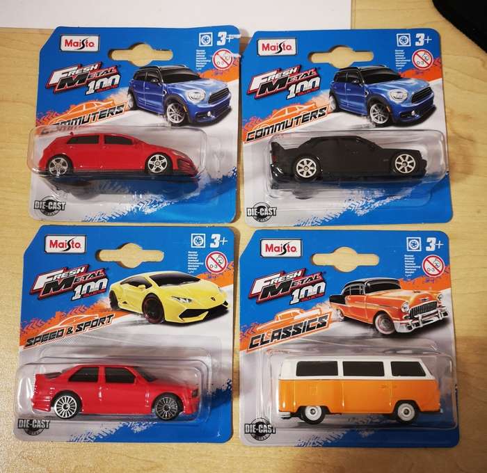 Collectors cars BMW+VW GOLF+MERC+VW KOMBI