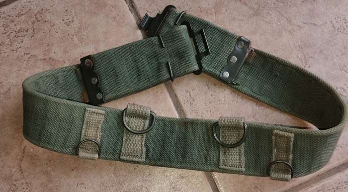 RHODESIAN ARMY PAT.69 WEBBING BELT