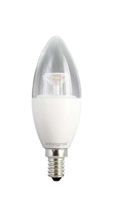 LED Light Bulbs: Hi Power Output 5.5W E14 Candle Design in Cool white. Collections are allowed.