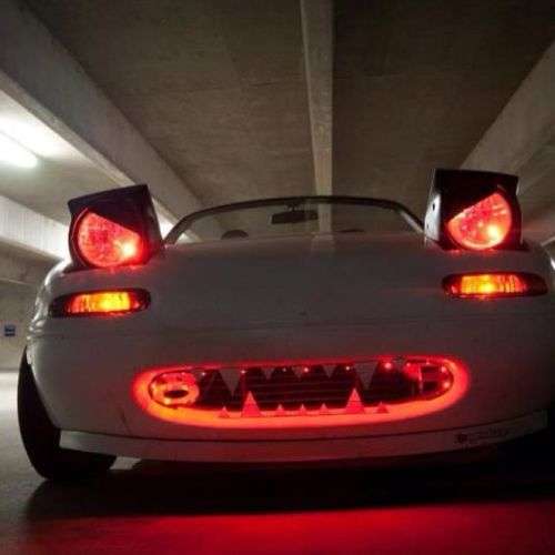 LED Flashing Strobing Strip Lights: 12V 60cm Length. Ideal for Deco or Vehicles. Collections Allowed