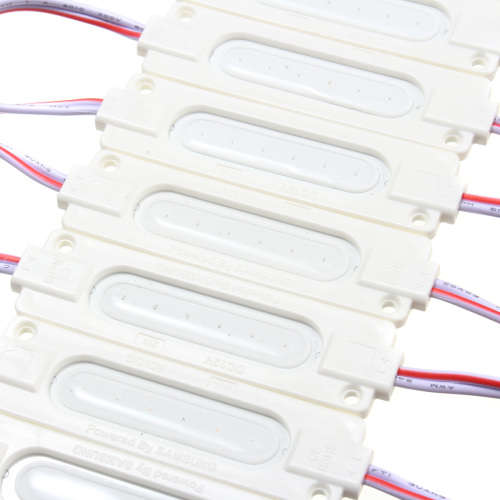 LED Light Modules: Waterproof COB Injection Moulded in Red Colour. Collections are allowed.