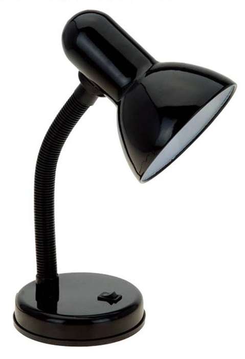 Desk Top Lamp Holder with Flexible Gooseneck and LED Bulb. Assorted Colours. Collections Are Allowed