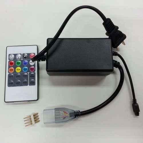 LED Strip Lights: MultiColour RGB 220V Complete with Remote Kit. Collections are allowed.