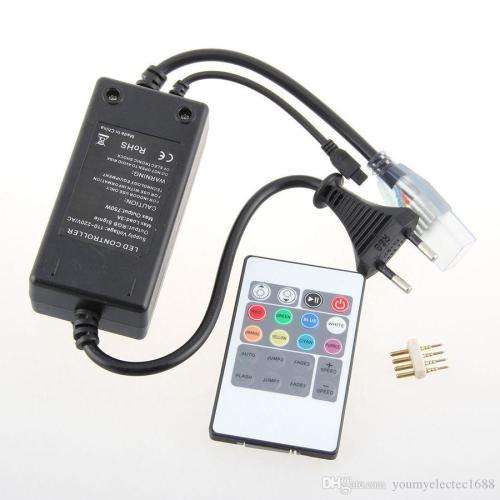 LED Strip Lights: MultiColour RGB 220V Complete with Remote Kit. Collections are allowed.