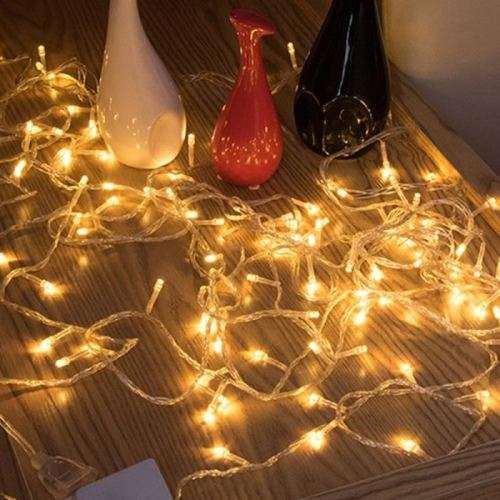 LED Decorative Fairy String Lights Waterproof 220V AC Warm White. Extendable. Collections allowed.
